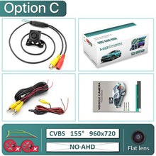 Load image into Gallery viewer, GreenYi 170° AHD 1080P Vehicle Rear View Camera Car Reverse Black Fisheye Lens Night Vision Waterproof Universal