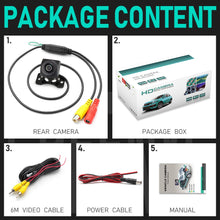 Load image into Gallery viewer, GreenYi 170° AHD 1080P Vehicle Rear View Camera Car Reverse Black Fisheye Lens Night Vision Waterproof Universal