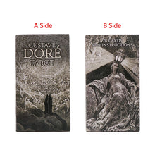 Load image into Gallery viewer, Gustave Dore Tarot Card Prophecy Divination Deck Family Party Board Game Fate Card Fortune Telling Game