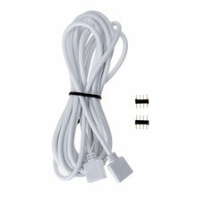 Load image into Gallery viewer, 1M 2M 3M 5M 10M 4PIN RGB Extension Cable DC 12V White Black Male Female Extend Wire Cord For 2835 5050 RGB LED Strip