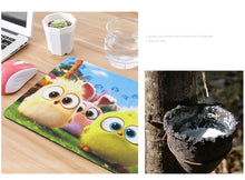 Load image into Gallery viewer, 20*20cm Soft Laptop Mouse Mat Cartoon Anime Planets Cute Mouse Mat Kawaii Desk Mats Anti-slip Circular Games Office Supplies Deskpad