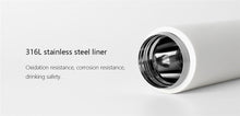 Load image into Gallery viewer, Water Cup 2 480mL Thermos Keep Warm/Cold Cup Travel Portable 316L Stainless Steel Lock Design Single hand Open