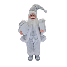Load image into Gallery viewer, Christmas Decoration 18-Inch 46cm Standing Sitting Santa Doll Doll Holiday Decoration
