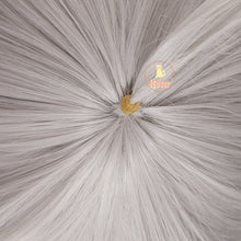 Load image into Gallery viewer, Anime Tokyo Revengers Senju Kawaragi Akashi Cosplay Bobo Wig Light Gray White Hair Heat Resistant Wig Cap Halloween Women Wig