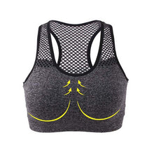 Load image into Gallery viewer, Yoga Bra Women High Stretch Wire Free Padded Sports Top Seamless Fitness Vest For Women