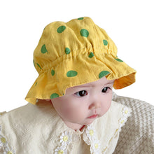 Load image into Gallery viewer, Summer Baby Sun Hat Children Panama Cap Newborn Girl Boy Outdoor Beach Bucket Hats Wide Brim Toddler UV Protection Cap