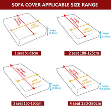 Load image into Gallery viewer, Funiture Protector Floral Printing Sofa Seat Cushion Cover Corner Sofa Slipcover Elastic Couch Cover Chair Cover 1/2/3/4 Seat