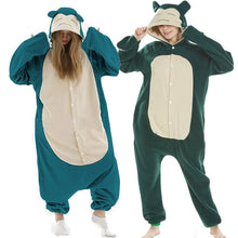 Load image into Gallery viewer, Animal Adult Kigurumi Onesie Pajama Cartoon Costume halloween Party Jumpsuits Suit Sleepwear Plus Size