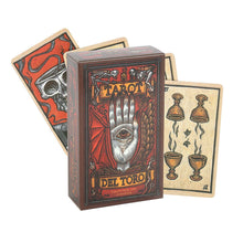 Load image into Gallery viewer, HOT 400 Style Tarot Cards Oracle Golden Art Nouveau The Green Witch Universal Celtic Thelema Steampunk Tarot Board Deck Games