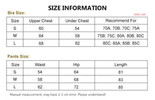 Load image into Gallery viewer, Yoga Set Women Fitness Clothing Sportswear Leggings Padded Push-up Bra