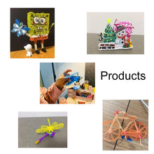 Load image into Gallery viewer, 3D Printing Pen 3D Pen OLED Display With 12 Color PLA/ABS Filaments 3D Drawing Printer For Kids/Adults Creative Design Drawing