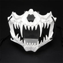 Load image into Gallery viewer, Half-face Mask Dragon Tiger Man Wolf Mask Cosplay Horror Halloween Costume Props Cosplay Party Props