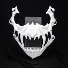 Load image into Gallery viewer, Half-face Mask Dragon Tiger Man Wolf Mask Cosplay Horror Halloween Costume Props Cosplay Party Props