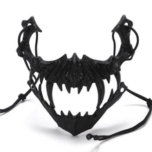 Load image into Gallery viewer, Half-face Mask Dragon Tiger Man Wolf Mask Cosplay Horror Halloween Costume Props Cosplay Party Props
