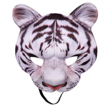 Load image into Gallery viewer, Halloween 3D Tiger Pig Animal Half Face Mask Masquerade Party Cosplay Costume