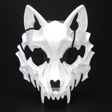 Load image into Gallery viewer, Halloween Carnival Party Mask Anime Dragon God Skeleton Half Face Masks Bone Skull Animals Mask Cosplay Dance Prom Costume Props