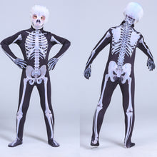 Load image into Gallery viewer, Halloween Children Skeleton Skeleton Ghost Clothes Masquerade Costumes Halloween Horror Costumes for Men and Women