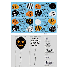Load image into Gallery viewer, Halloween Decoration Horrible Bloody Handprint stickers Halloween Window Wall Clings Floor Decals Stickers Halloween party props