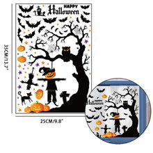 Load image into Gallery viewer, Halloween Decoration Horrible Bloody Handprint stickers Halloween Window Wall Clings Floor Decals Stickers Halloween party props