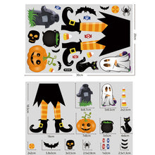 Load image into Gallery viewer, Halloween Decoration Horrible Bloody Handprint stickers Halloween Window Wall Clings Floor Decals Stickers Halloween party props