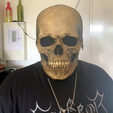 Load image into Gallery viewer, Halloween Full Head Skull Mask 3d Skeleton Skull Horror Latex Mask Scary Party Mask Halloween Cosplay Costume Props for Adults