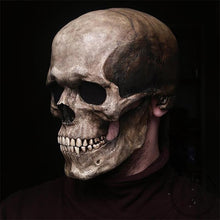 Load image into Gallery viewer, Full Head Skull Mask 3d Skeleton Skull Horror Latex Mask Scary Party Mask Halloween Cosplay Costume Props for Adults