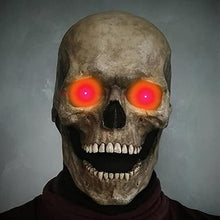 Load image into Gallery viewer, Halloween Full Head Skull Mask 3d Skeleton Skull Horror Latex Mask Scary Party Mask Halloween Cosplay Costume Props for Adults