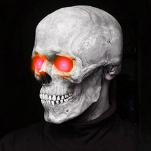 Load image into Gallery viewer, Halloween Full Head Skull Mask 3d Skeleton Skull Horror Latex Mask Scary Party Mask Halloween Cosplay Costume Props for Adults