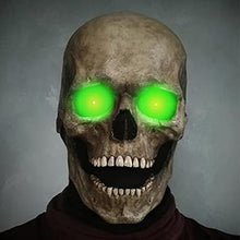 Load image into Gallery viewer, Halloween Full Head Skull Mask 3d Skeleton Skull Horror Latex Mask Scary Party Mask Halloween Cosplay Costume Props for Adults
