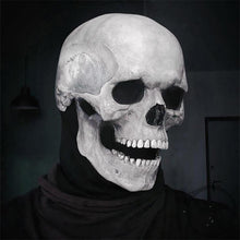 Load image into Gallery viewer, Halloween Full Head Skull Mask 3d Skeleton Skull Horror Latex Mask Scary Party Mask Halloween Cosplay Costume Props