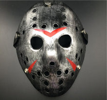 Load image into Gallery viewer, Halloween Horror Jason Mask Hockey Cosplay Killer Horror Scary Party Decor Mask Christmas Masquerade Masque V for Vendetta