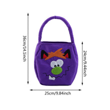 Load image into Gallery viewer, Halloween Loot Party Kids Pumpkin Trick Or Treat Tote Bags Candy Bag Halloween Candy Storage Bucket Portable Gift Basket
