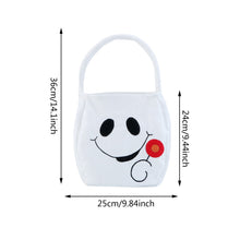 Load image into Gallery viewer, Halloween Loot Party Kids Pumpkin Trick Or Treat Tote Bags Candy Bag Halloween Candy Storage Bucket Portable Gift Basket