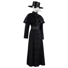 Load image into Gallery viewer, Halloween Party Raven Cosplay Costume Gothic Style Demon Black Long Suit Carnival 2023 Valorant Clothes Steampunk Cyberpunk