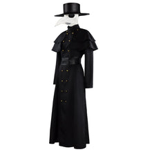 Load image into Gallery viewer, Halloween Party Raven Cosplay Costume Gothic Style Demon Black Long Suit Carnival 2023 Valorant Clothes Steampunk Cyberpunk