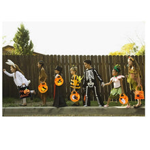 Load image into Gallery viewer, Halloween Pumpkin Bag Children Candy Gift Bag Props Basket DIY Festival Supplies Halloween Children Loot Handheld Storage Basket
