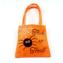 Load image into Gallery viewer, Halloween Pumpkin Bag Children Candy Gift Bag Props Basket DIY Festival Supplies Halloween Children Loot Handheld Storage Basket