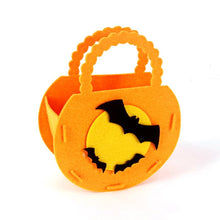 Load image into Gallery viewer, Halloween Pumpkin Bag Children Candy Gift Bag Props Basket DIY Festival Supplies Halloween Children Loot Handheld Storage Basket