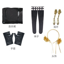 Load image into Gallery viewer, Halloween Spy X Family Yor Forger Cosplay Costume Anime killer Cosplay Wig Adult Clothing Including Sock Glove Headdress Earring