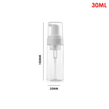 Load image into Gallery viewer, Convenient Mini Skin Care Bottle Plastic Transparent Small Empty Spray Bottle for Make Up and Skin Care Refillable Travel Use