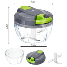 Load image into Gallery viewer, Manual Food Chopper Processor Vegetable Meat Fruits Cutter Shredder Garlic Onion Choppers for Men Kitchen Gadgets