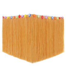 Load image into Gallery viewer, Hawaii Party Tropical Table Skirt DIY Hawaiian Grass Skirts Wedding Birthday Summer Luau Beach Tablecloth Garden Decor Supplies