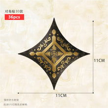 Load image into Gallery viewer, 36pcs/set adhesive Pvc Ceramic Tile Stickers Waterproof Wall Sticker Art Diagonal Floor Stickers Kitchen Decorative Sticker