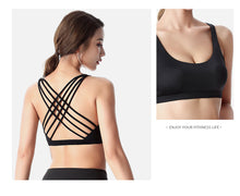 Load image into Gallery viewer, Yoga Bra for Women Push Up Wire free Running Gym Training Workout Yoga Underwear