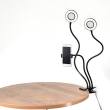 Load image into Gallery viewer, Selfie Ring Light With Long Arm Lazy Mobile Phone Holder Bracket Photography ringlight LED Light For Youtube tik tok Live Stream