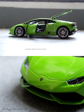 Load image into Gallery viewer, 1:24 Lamborghini Aventador LP610-4 sports car simulation alloy car model crafts decoration collection toy tools gift