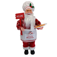 Load image into Gallery viewer, Christmas Decoration 18-Inch 46cm Standing Sitting Santa Doll Doll Holiday Decoration