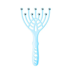 Load image into Gallery viewer, Head Massager Scalp Neck Comb Roller Five Finger 9 Claws Steel Ball Hand Held Relax Spa Hair Care For Hair Growth Stress Relief