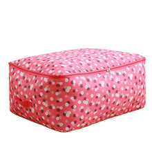Load image into Gallery viewer, Heart Pattern Packing Box Oxford Storage Bag For Clothing Household Suitcase Durable Sock Tie Storage Box Closet Quilt Organizer