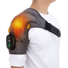 Load image into Gallery viewer, Heating Massage Device Infrared Therapy Vibration Electric Shoulder Massager Wrap Belt For Neck Back Body Arthritis Relief Pain